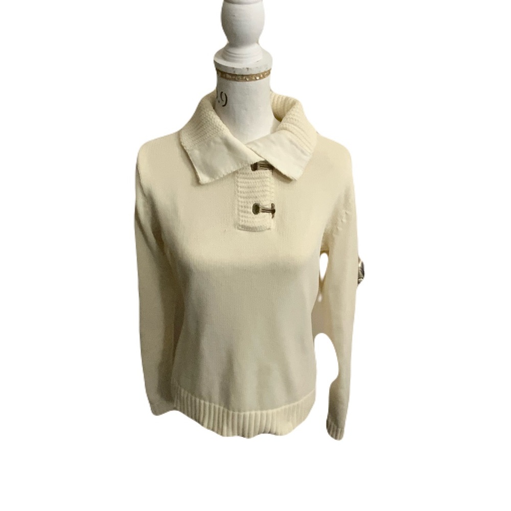 Ralph Lauren Cream Cowl Neck Sweater